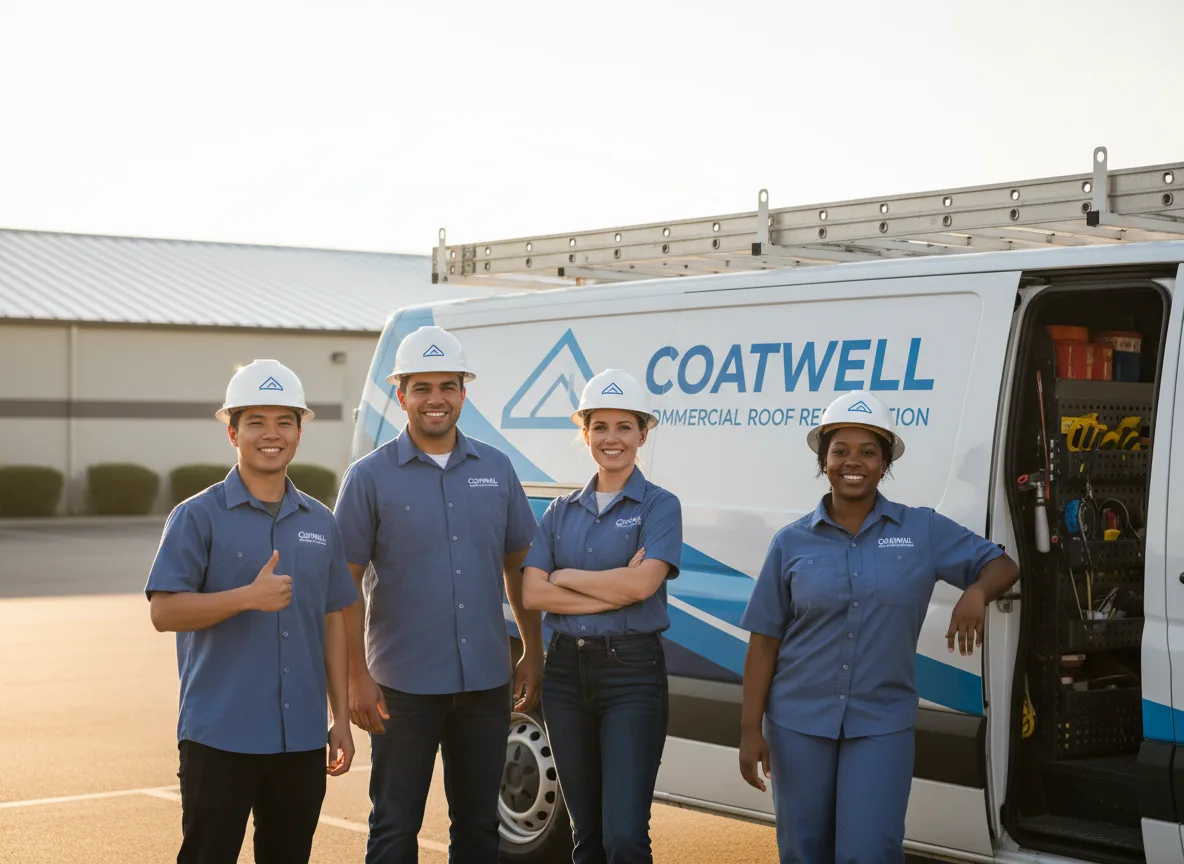 Commercial roof coating company in Tumtum, WA